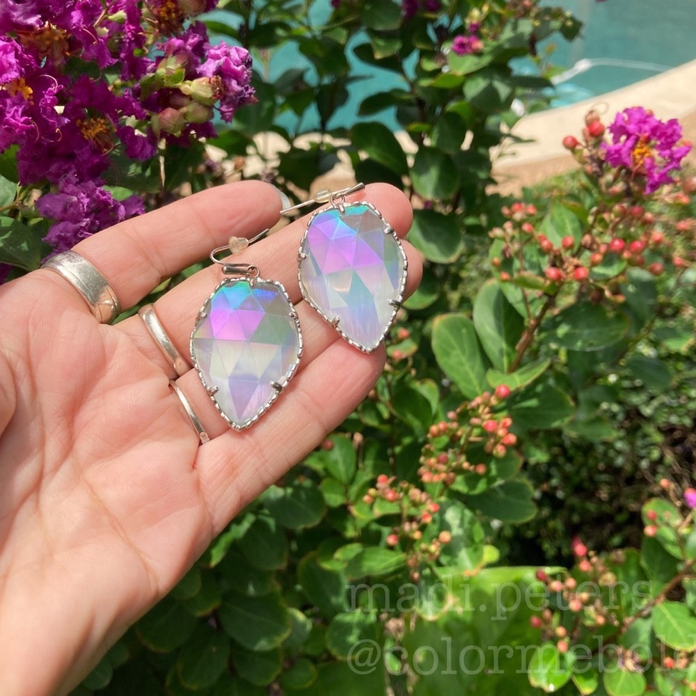 Kendra Scott Corley Earrings in Iridescent Slate